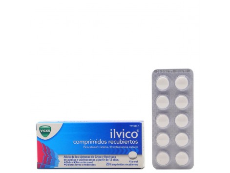 ILVICO 20 comprimidos recubiertos