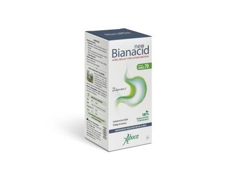 Aboca NeoBianacid 70 comprimidos mastigáveis ​​Antes Bioanacid