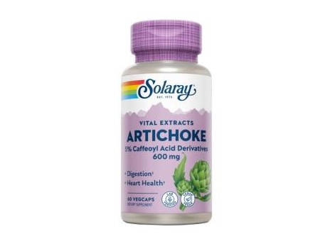 Solaray ALCACHOFRA (alcachofra) 300mg. 60cap.veg.