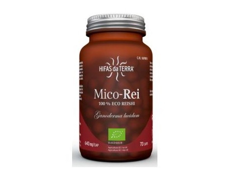 HIFAS DA TERRA MICO REI (reishi) HDT 70cap. Ganoderma lucidum