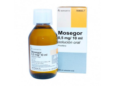 Mosegor 0.5mg/ 10ml, 200 Ml Oral Solution