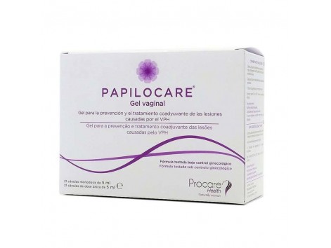 Papilocare Gel Vaginal 21 Canulas 5 ml. 