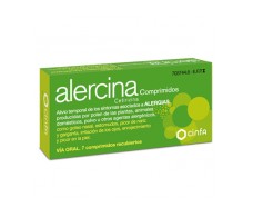 Alercina 10 mg 7 comprimidos revestidos