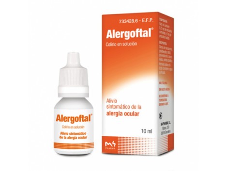 Алергофталь 5/0,25 мг/мл капли глазные раствор 10 мл
