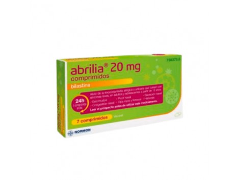 Abrilia Normon 20 Mg, 7 Comprimidos