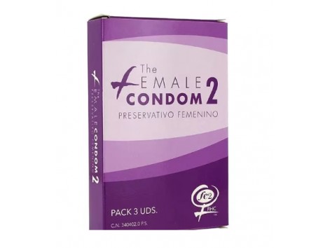 Preservativo femenino Female Condom 3 unidades