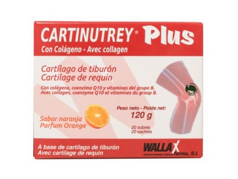 Cartinutrey. 20 sachets orange flavor