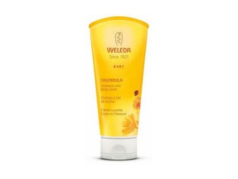 Weleda Shampoo und Duschgel 200ml Calendula 