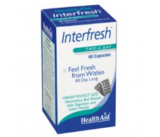 Health Aid Interfresh 60 capsulas. Aliento fresco
