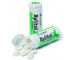 Xylitol Gum Peppermint Flavor Gluten Free 30 units Miradent