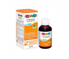 PEDIAKID 22 vitaminas-oligoelementos jarabe 125ml. INELDEA