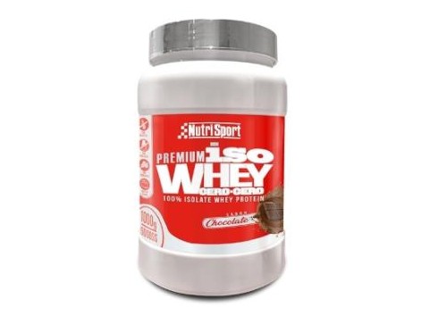 Nutri-Sport Iso Whey Zero Zero Choco Без глютена 1кг