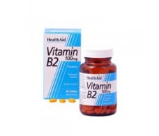 Health Aid Vitamin B2 (Riboflavin) 100mg - Prolonged Release Tab