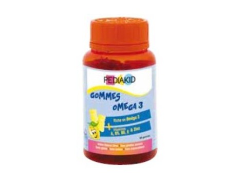 PEDIAKID GUM OMEGA 3 60 Gummibärchen .INELDEA