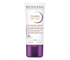 Bioderma CICABIO SPF50+ CREAM repairs and photoprotects 30ml.