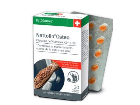 Nattolin Osteo  30 cápsulas. Dr Dunner. SALUS
