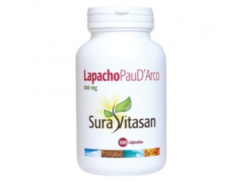 Sura Vitasan Lapacho - Pau D´Arco 500mg. 100 capsulas