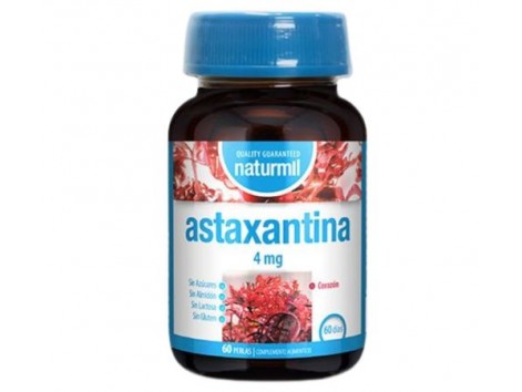 Астаксантин 60 жемчужин 4 мг NATURMIL