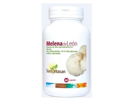 SURA VITASAN Mane of Leon 500Mg Bio Vegan 60caps