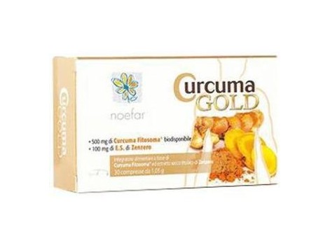 CURCUMA GOLD 30cap. NOEFAR. TURMERIC GOLD