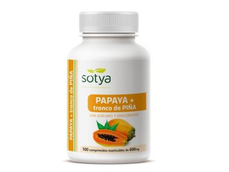 Sotya Papaya (aids digestion) 100 tablets.