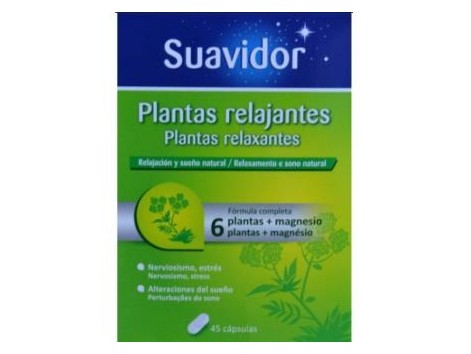 SUAVIDOR plantas relajantes 45cap.