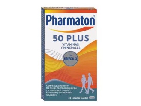 Pharmaton  50  Plus 30 capsulas