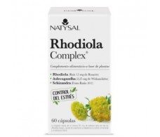Natysal Rodhiola complexo 60 cápsulas.