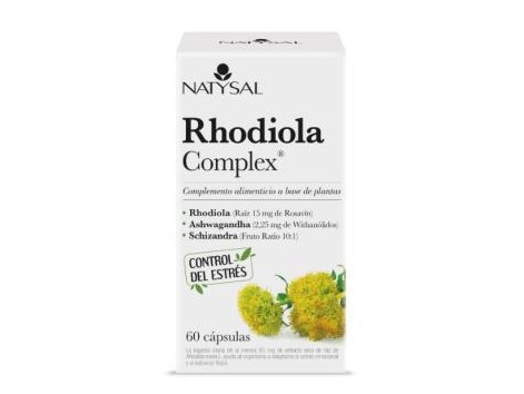 Natysal Komplex Rodhiola 60 Kapseln. NEW