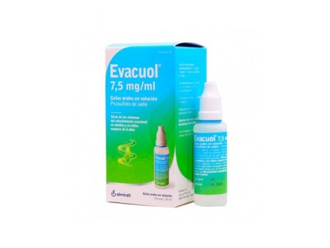 Evacuol 7,5 mg / ml v 30 ml Kapli dl oral'nogo