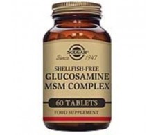 Solgar MSM Glucosamina Complex 60 comprimidos.