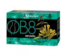 OB8 Ynsadiet infusão (controle de peso) 20 envelopes.