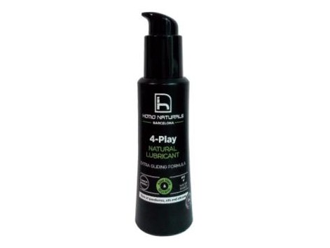 HOMO NATURALS 4-PLAY lubricante natural con bomba dosif. 100ml.