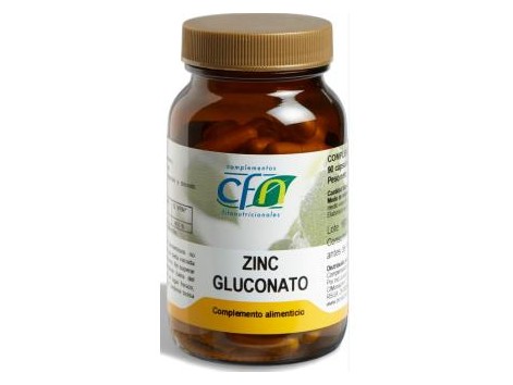 CFN Zinc Gluconato 90 cápsulas.