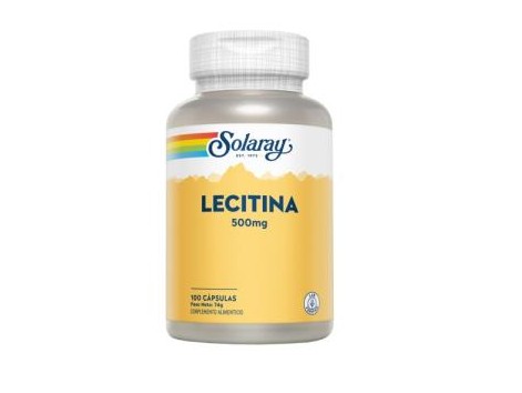 Solaray Lecithin Oil Free. 100 Kapseln. Solaray