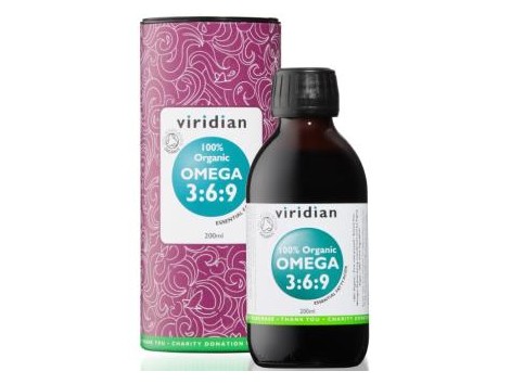 VIRIDIAN ACEITE OMEGA 3-6-9 200ml. vegano