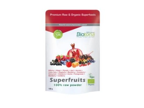 BIOTONA SUPERFRUITS RAW 150gr. BIO