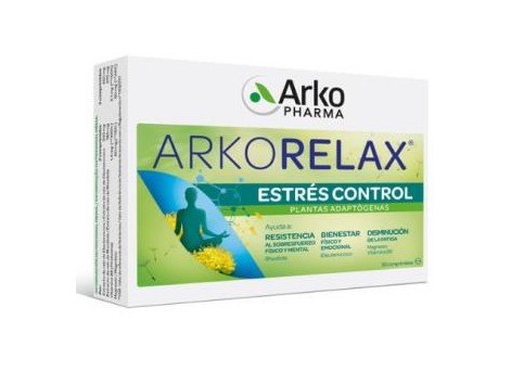 ARKORELAX ESTRÉS 30 comprimidos