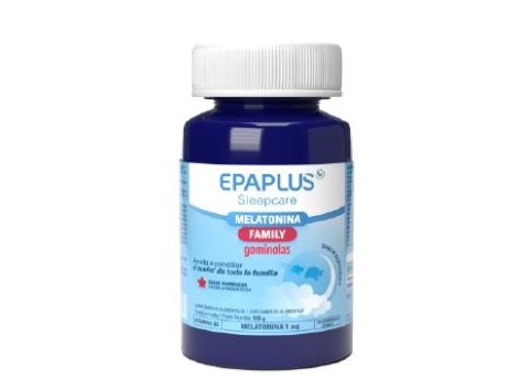 EPAPLUS SLEEPCARE melatonina family 50gummies