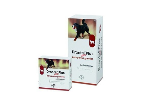 DRONTAL PLUS AROMA PERRO GDE 2cp