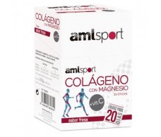 Collagen Amlsport with Magnesium + 20 sticks strawberry Vit.C