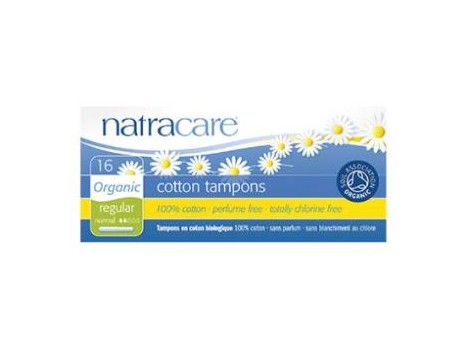 NATRACARE TAMPON REGULAR con aplicador 16uds.