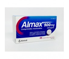 Almax 500 mg 48 comprimidos masticables