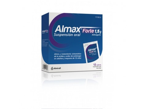 Almax Forte 1,5 g suspensão oral saquetas 12