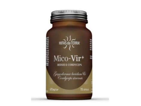 HIFAS DA TERRA MICO-VIR (reishi-cordyceps) HDT 70cap.