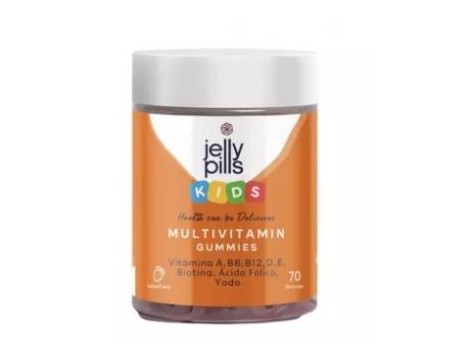 JELLY PILLS MULTIVITAMIN KIDS 70 gummies.