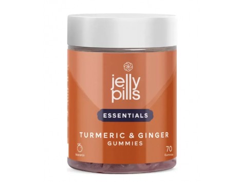 JELLY PILLS TURMERIC & GINGER 70 GUMMIES