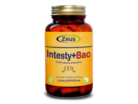 Zeus Intesty +Bac 30 cápsulas gastro-resistentes vegetales.