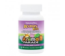 Animais Mais Parade Acidophikidz comprimidos mastigáveis ​​90 da Natureza 