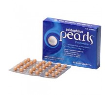 Pearls Probiotico Acidophilus 30 capsulas.